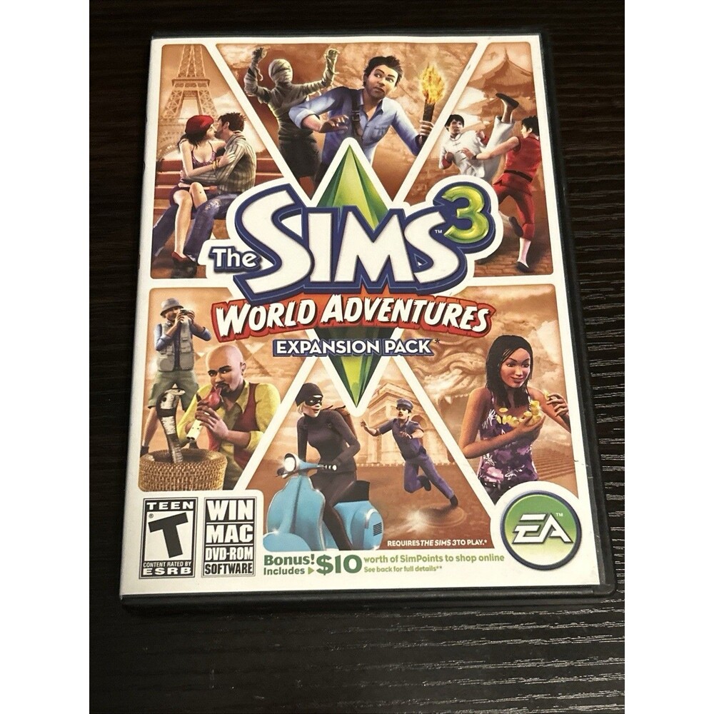 The Sims 3 World Adventures PC Expansion Pack 2009 Complete CIB Game